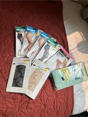 Vintage Sheer Pantyhose Nylons Lot